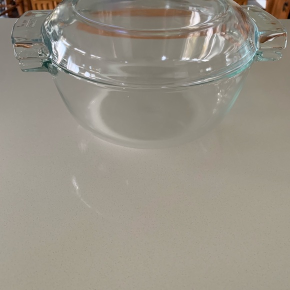 pyrex de corning france casserole dish w/ lid - Picture 2 of 4
